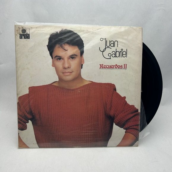 Juan Gabriel – Recuerdos II [1984] Vinyl LP Latin Pop Ballad Ariola Querida - Picture 1 of 1